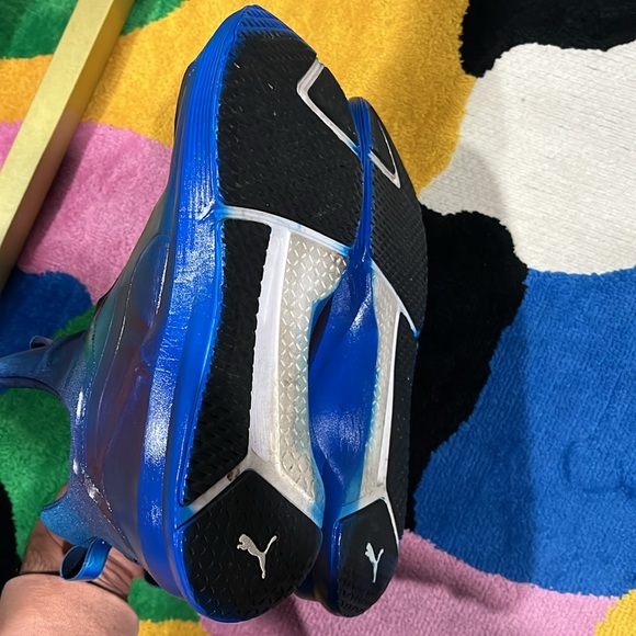 Gently used custom made shoes for men high top multicolour very comfortable - Picture 6 of 6